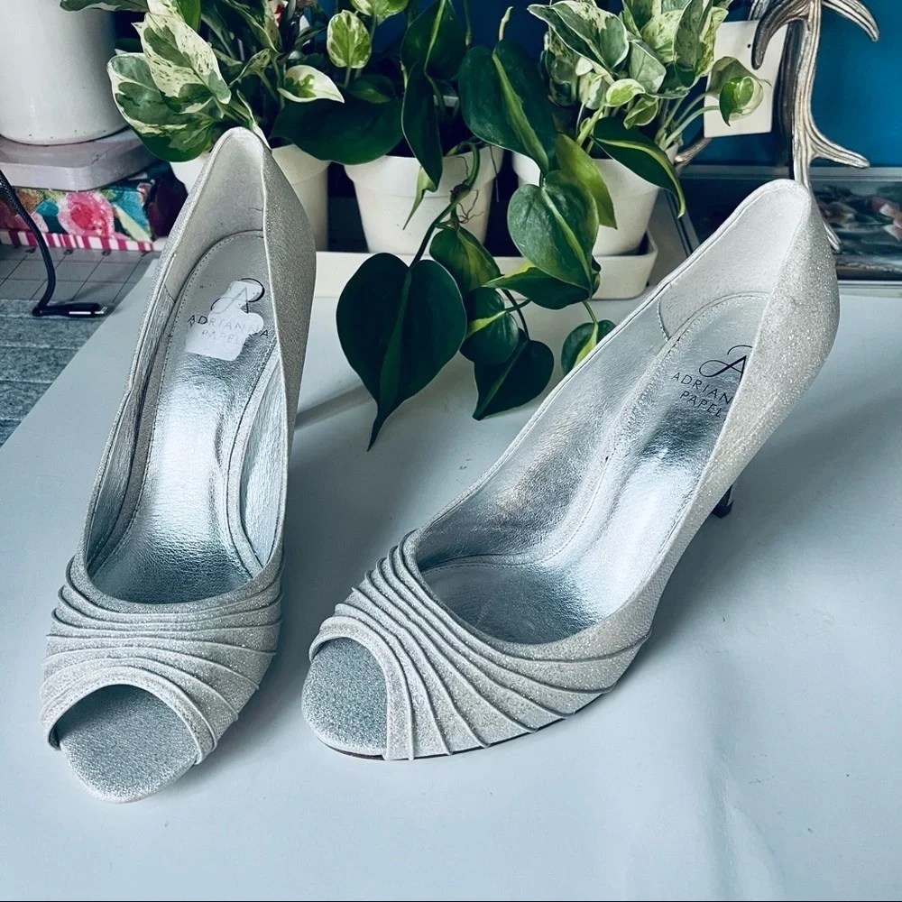 Adrianna Papell Open Toe High Heels